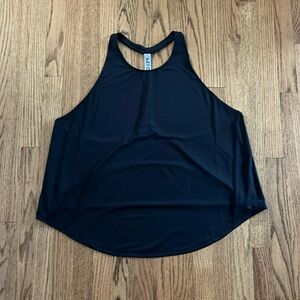 Peloton Black Racerback Tank Top. Size 2X